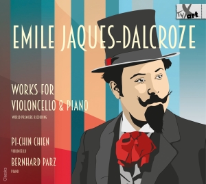 Pi-Chin Chien Bernhard Parz - Emile Jaques-Dalcroze: Works For Vi in der Gruppe CD bei Bengans Skivbutik AB (5557668)