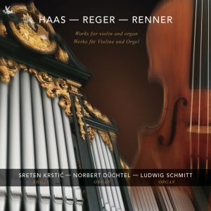 Sreten Krstic Norbert Düchtel Lud - Works For Violin & Organ By Haas, R in der Gruppe CD bei Bengans Skivbutik AB (5557674)