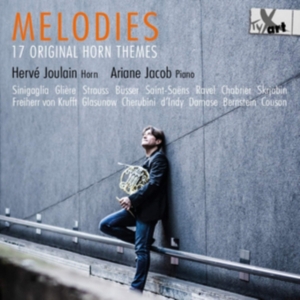 Hervé Joulain Ariane Jacob - Melodies - 17 Original Horn Themes in der Gruppe CD / Klassiskt bei Bengans Skivbutik AB (5557738)