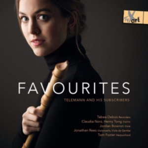 Tabea Debus - Favourites - Telemann And His Subsc in der Gruppe CD bei Bengans Skivbutik AB (5557748)