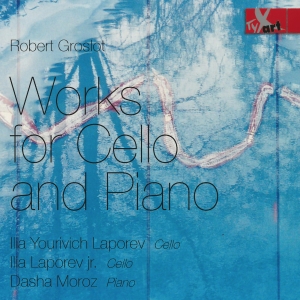 Ilia Yourivich Laporev Ilia Lapore - Robert Groslot - Works For Cello An in der Gruppe CD / Klassiskt bei Bengans Skivbutik AB (5557771)