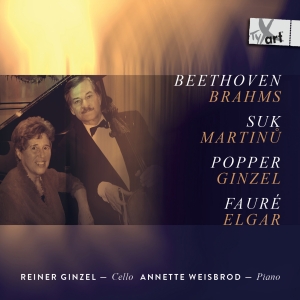 Reiner Ginzel Annette Weisbrod - Works For Cello And Piano in der Gruppe CD bei Bengans Skivbutik AB (5557772)