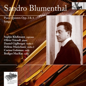 Sandro Blumenthal - Piano Quintets, Opp. 2 & 4 Songs in der Gruppe CD bei Bengans Skivbutik AB (5557773)