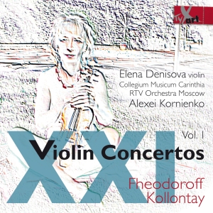 Elena Denisova - Fheodoroff/Kollontay - Violin Conce in der Gruppe CD / Klassiskt bei Bengans Skivbutik AB (5557774)