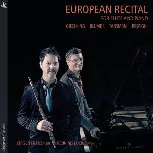 Jürgen Franz Henning Lucius - European Recital For Flute And Pian in der Gruppe CD / Klassiskt bei Bengans Skivbutik AB (5557788)
