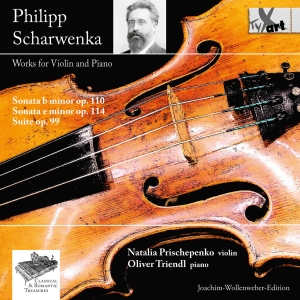 Natalia Prischepenko Oliver Triend - Philipp Scharwenka: Works For Violi in der Gruppe CD / Klassiskt bei Bengans Skivbutik AB (5557795)