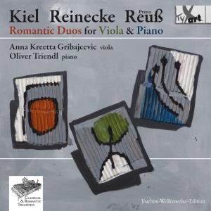 A. K. Gribajcevic Oliver Triendl - Sonatas For Viola And Piano in der Gruppe CD / Klassiskt bei Bengans Skivbutik AB (5557801)