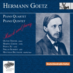 Oliver Triendl - Hermann Goetz - Piano Quartet In E in der Gruppe CD / Klassiskt bei Bengans Skivbutik AB (5557805)
