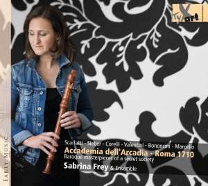 Sabrina Frey & Ensemble - Accademia Dell'arcadia-Roma 1710 - in der Gruppe CD bei Bengans Skivbutik AB (5557808)