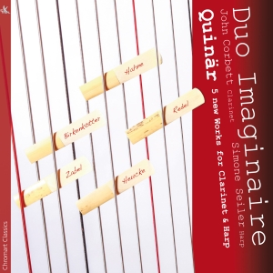 Duo Imaginaire - Quinär - 5 New Works For Clarinet & in der Gruppe CD / Klassiskt bei Bengans Skivbutik AB (5557816)