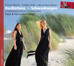 Katja & Ines Lunkenheimer - Oscillations - Contemporary Piano M in der Gruppe CD / Klassiskt bei Bengans Skivbutik AB (5557827)