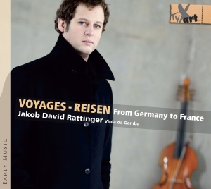 Rattinger Jakob David - Voyages - Music For Viola Da Gamba in der Gruppe CD / Klassiskt bei Bengans Skivbutik AB (5557838)