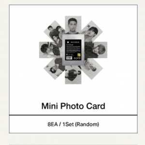 Bts - Monochrome Mini Photo Card in der Gruppe MERCHANDISE / Merch / K-Pop bei Bengans Skivbutik AB (5557941)