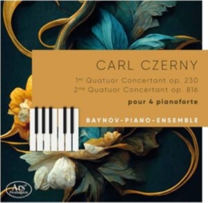 Carl Czerny - Carl Czerny: Quatuors Concertants P in der Gruppe CD bei Bengans Skivbutik AB (5557960)