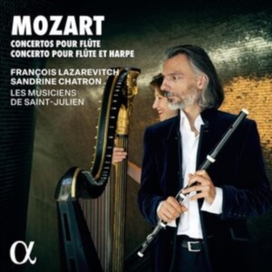Francois Lazarevitch Sandrine Chat - Mozart: Concertos Pour Flute & Conc in der Gruppe CD bei Bengans Skivbutik AB (5558119)