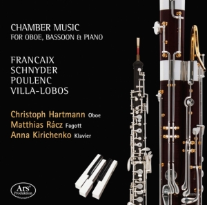 Jean Françaix Daniel Schnyder Fra - Chamber Music For Oboe, Bassoon & P in der Gruppe MUSIK / SACD / Klassiskt bei Bengans Skivbutik AB (5558124)