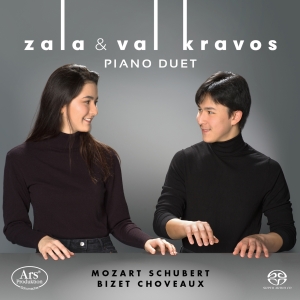 Wolfgang Amadeus Mozart Franz Schu - Piano Four Hands - Works By Mozart, in der Gruppe MUSIK / SACD / Klassiskt bei Bengans Skivbutik AB (5558211)