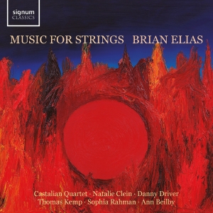 Castalian Quartet - Brian Elias: Music For Strings in der Gruppe UNSERE TIPPS / Freitagsveröffentlichungen / Fredag den 20:e september 2024 bei Bengans Skivbutik AB (5558357)