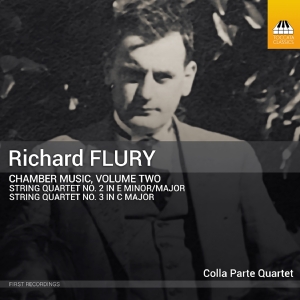 Colla Parte Quartet - Richard Flury: Chamber Music, Vol. in der Gruppe UNSERE TIPPS / Freitagsveröffentlichungen / Fredag den 20:e september 2024 bei Bengans Skivbutik AB (5558443)