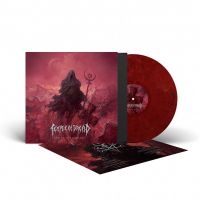 Temple Of Dread - God Of The Godless (Red Marbled Vin in der Gruppe VINYL / Hårdrock bei Bengans Skivbutik AB (5558499)