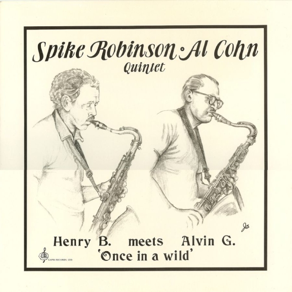 Spike Robinson & Al Cohn - Henry B. Meets Alvin G.: Once In A in der Gruppe VINYL / Bestseller bei Bengans Skivbutik AB (5558932)