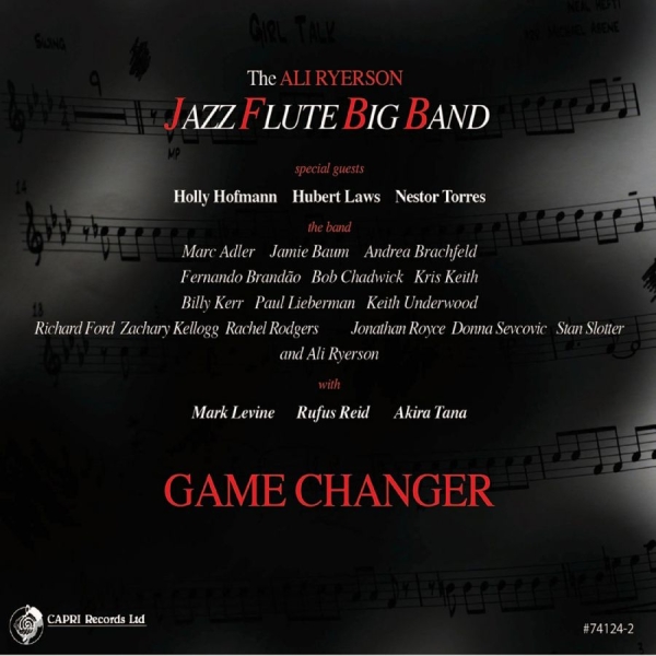 The Ali Ryerson Jazz Flute Big Band - Game Changer in der Gruppe CD / Bestseller bei Bengans Skivbutik AB (5559078)