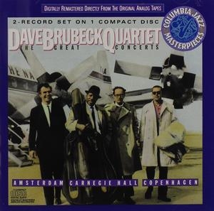 Dave Brubeck Quartet - Great Concerts in der Gruppe CD bei Bengans Skivbutik AB (5559625)