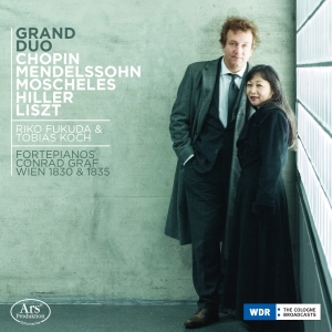 Chopin/Moscheles/Mendelssohn/Hiller - Gran Duo - Works For Two Pianos in der Gruppe CD / Klassiskt bei Bengans Skivbutik AB (5559818)