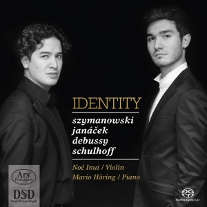 Debussy/Janacek/Schulhoff/Szymanows - Identity - Works By Violin & Piano in der Gruppe MUSIK / SACD / Klassiskt bei Bengans Skivbutik AB (5559869)
