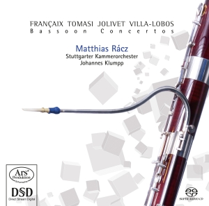 J. Francaix/H. Tomasi/A. Jolivet/H. - Bassoon Concertos - Works By Franca in der Gruppe MUSIK / SACD / Klassiskt bei Bengans Skivbutik AB (5559871)