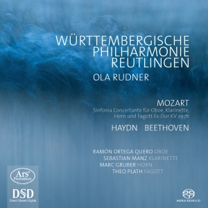 Mozart/Beethoven/Haydn - Mozart: Sinfonia Concertante K 297 in der Gruppe MUSIK / SACD / Klassiskt bei Bengans Skivbutik AB (5559885)