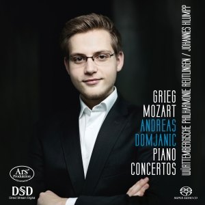 Grieg/Mozart - Grieg/Mozart - Piano Concertos in der Gruppe MUSIK / SACD / Klassiskt bei Bengans Skivbutik AB (5560024)