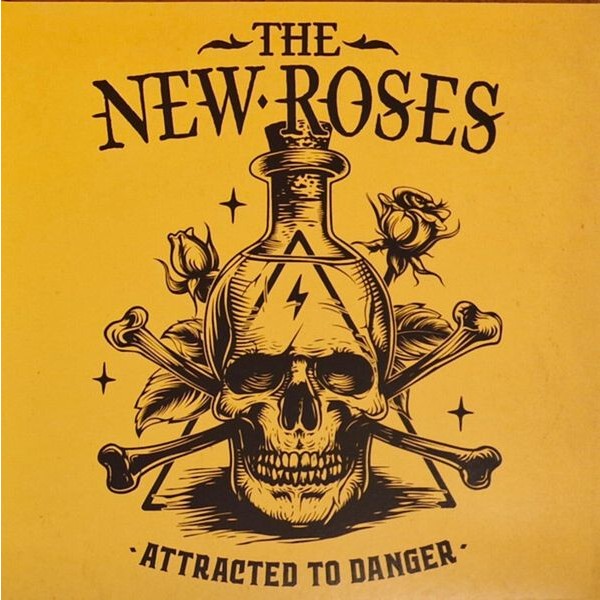 The New Roses - Attracted To Danger in der Gruppe VINYL / Pop-Rock bei Bengans Skivbutik AB (5560424)