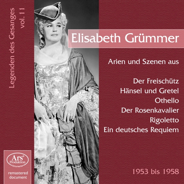 Various - Vocal Recital Elisabeth Grümmer in der Gruppe CD / Klassiskt bei Bengans Skivbutik AB (5560705)