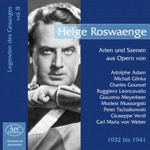Adam/Glinka/Gounod/Leoncavallo/Meye - Vocal Recital Helge Roswaenge in der Gruppe CD / Klassiskt bei Bengans Skivbutik AB (5560707)
