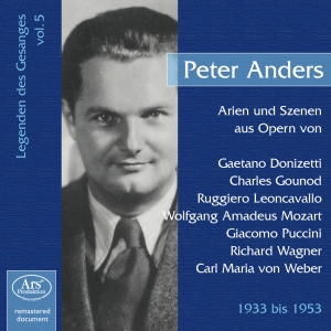 Mozart/Puccini/Gounod/Leoncavallo/+ - Vocal Recital Peter Anders in der Gruppe CD / Klassiskt bei Bengans Skivbutik AB (5560715)