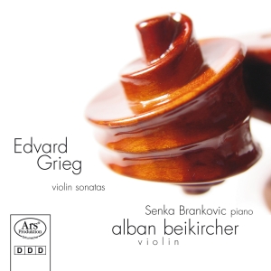 Grieg Edvard - Edvard Grieg - Violin Sonatas in der Gruppe CD / Klassiskt bei Bengans Skivbutik AB (5560721)