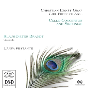 Graf/Abel - Graf/Abel - Cello Concertos & Symph in der Gruppe MUSIK / SACD / Klassiskt bei Bengans Skivbutik AB (5560747)