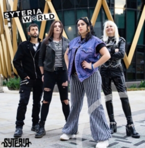 Syteria - Syteria World (Blue Marbled Vinyl L in der Gruppe UNSERE TIPPS / Freitagsveröffentlichungen / Fredag den 30:e augusti 2024 bei Bengans Skivbutik AB (5560783)