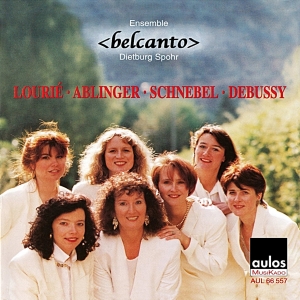 Arthur-Vincent Lourié Peter Abling - Lourié – Ablinger – Schnebel – Debu in der Gruppe CD / Klassiskt bei Bengans Skivbutik AB (5561034)