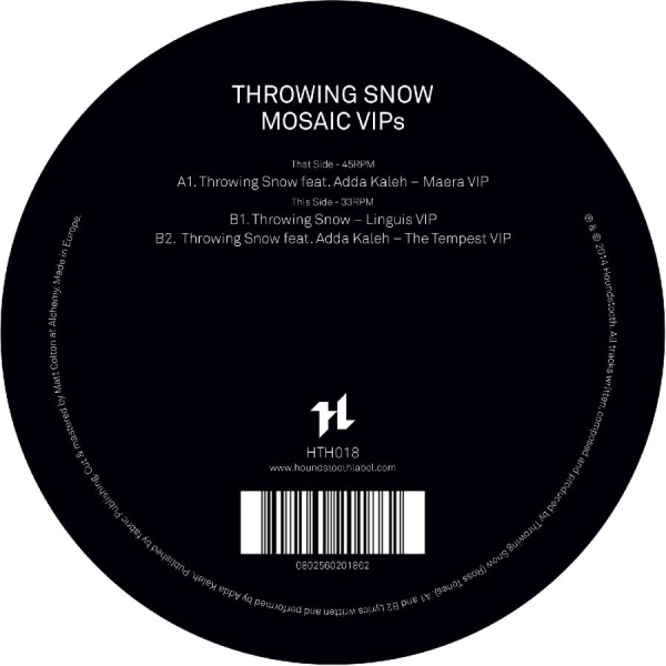 Throwing Snow - Mosaic Vips in der Gruppe VINYL / Bestseller bei Bengans Skivbutik AB (5561067)