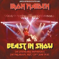 Iron Maiden - Beast In Show (Red/Orange Splatter) in der Gruppe UNSERE TIPPS / Freitagsveröffentlichungen / Freitag, den 6 december 2024 bei Bengans Skivbutik AB (5561461)