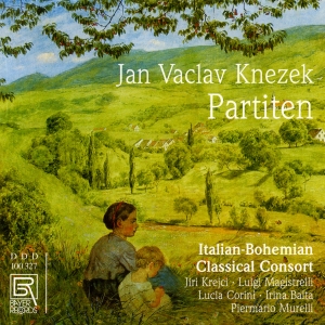 Knezek Jan Václav - Jan Václav Knezek - Three Partitas in der Gruppe CD / Klassiskt bei Bengans Skivbutik AB (5561514)