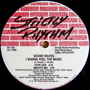 Sound Waves - I Wanna Feel The Music / Gotta Have You in der Gruppe Labels /  bei Bengans Skivbutik AB (5561734)