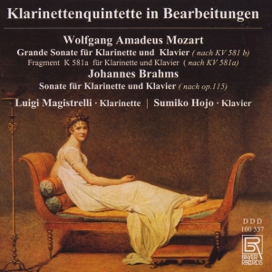 Mozart/Brahms - Mozart/Brahms - Clarinet Quintets A in der Gruppe CD / Klassiskt bei Bengans Skivbutik AB (5562278)