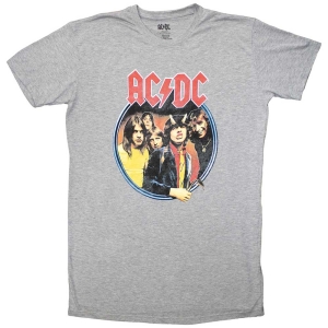 Ac/Dc - Highway To Hell Circle Lady Grey T-Shirt in der Gruppe MERCHANDISE / T-shirt / Hårdrock bei Bengans Skivbutik AB (5562461r)
