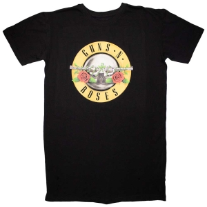 Guns N Roses - Classic Logo Lady Bl T-Shirt in der Gruppe MERCHANDISE / T-shirt / Hårdrock bei Bengans Skivbutik AB (5562464r)