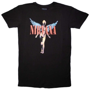 Nirvana - Angelic Lady Bl T-Shirt in der Gruppe MERCHANDISE / T-shirt / Pop-Rock bei Bengans Skivbutik AB (5562465r)