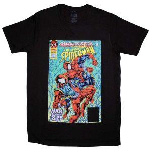Marvel - War Of Spider-Men Cover Uni Bl T-Shirt in der Gruppe MERCHANDISE / T-shirt / Film-Musikal bei Bengans Skivbutik AB (5562486r)