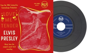 Elvis Presley - Ep Étranger N°14 - Love Me Tender (Belgium) in der Gruppe Övrigt /  bei Bengans Skivbutik AB (5562562)